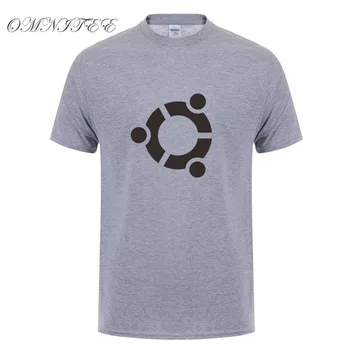 Teorija Velikega Poka Sheldon Ubuntu Natisnjeni T Shirt Nove Natisnjeni Moške majice Modni O Vratu Bombaž Fant T Srajce Vrh OT-407