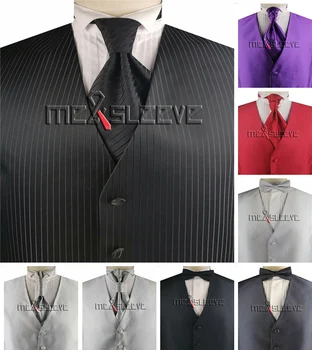 Brezplačna dostava Ustreza Poslovni Formalno Obleko premium waistcoat set