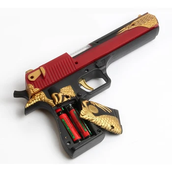 Abbyfrank Igrača Pištole Desert Eagle Električni Simulacije Pištolo Svetlobe Šok Projekcija Pištolo Fantje Model Igrače Za Otroke, Ne More Streljati