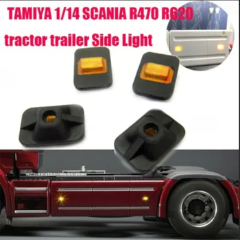 Tamiya scania truck strani krilo led lučka za 1/14 obsega rc scania actros r620 56323 r470 traktor tovornjak priklopnika