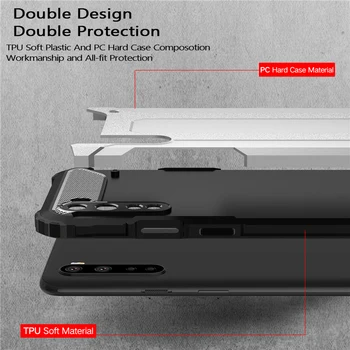 Thouport Shockproof Primeru Za OnePlus Nord N10 5G 2020 Primerih, Hibridni Silikonski + PC Trdi Hrbtni Pokrovček Za OnePlus N100 Primeru En Plus