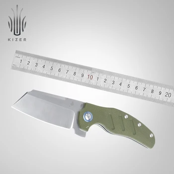 Kizer žepni nož V5488 C01C XL ovčar velik zložljivi cleaver nož uporablja za zunanjo kuhinjo orodja nož za kampiranje