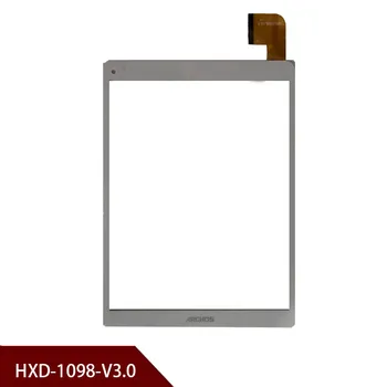 Nova bela za ARCHOS 97C PLATINUM tablet pc kapacitivni zaslon na dotik stekla računalnike plošča HXD-1098-V3.0 Brezplačna dostava