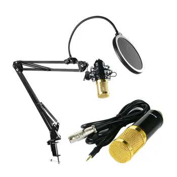 Mikrofon BM 800 Studio Mikrofon Profesionalni microfone BM 800 Kondenzatorja Snemanje Zvoka Mikrofona Za PC računalnik