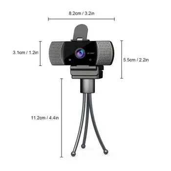 HD 1080P USB spletno Kamero, Vgrajeno V Šumov Mikrofona Dinamično Ločljivost High-end Kamera za Video Klic Novo Dropshipping