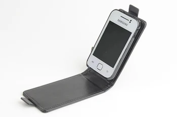 Usnjena torbica Za Samsung Galaxy Y S5360 i509 pokrovček ohišja ohišje Za Samsung GalaxyY S 5360 / i Mobil 509 Telefon primerih zajema