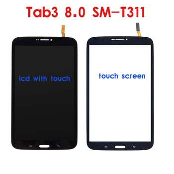 8inch na Dotik Za Samsung Galaxy Tab 3 8.0 SM-T311 T311 LCD zaslon s Računalnike skupščine Zamenjava Tablet PC