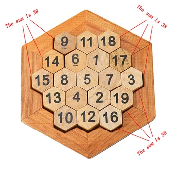 Smešno Geometrijske Oblike Število Puzzle Otrok Lesene Število Odbor Math Igre Začetku Izobraževalne Učenje Lesa Igrače Darilo