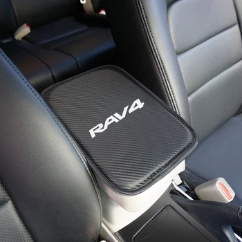 Avto Armrest Pad Zajema Auto Sedeža z nasloni za roke Shranjevanje Zaščita Blazine za Toyota RAV4 dodatki avto styling