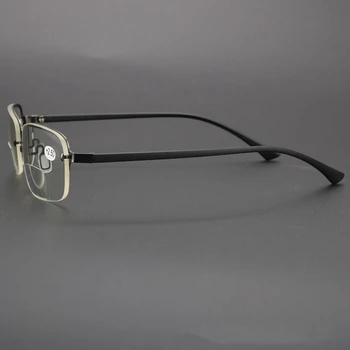 PODVODAČ Visoke Kakovosti Snemljiv Anti Modra Svetloba Bifocal Obravnavi Očala Moški Ženske Ultralahkimi, sončna Očala Tr90 Zlitine Okvir 1.50 1.0