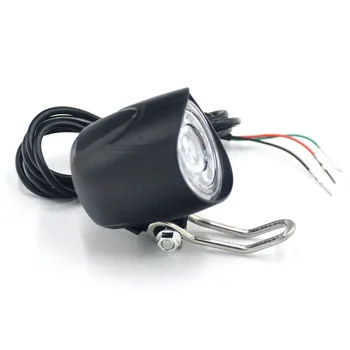 36V 48V ebike LED Luči Rog Vodotesno Svetilko za Električno Kolo skuter 12W Žarometov Sprednje Luči Nepremočljiva