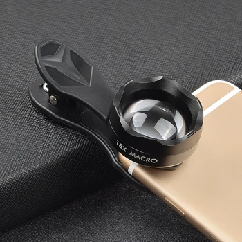 APEXEL Super 18X Makro Objektiv Profesionalni Mobilni Telefon, Fotoaparat, Objektivi z Univerzalno Posnetek za iPhone, Samsung Xiaomi HTC Pametni telefon