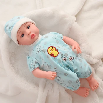 45 cm Itouch Funkcija Silikona Baby Lutke Govorijo Papa Mama Smeh Jok Silikonski Prerojeni Super Baby Veren Za Otrok Darila