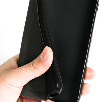 PU Usnje Primeru Telefon Za Asus ROG Telefon ZS600KL Flip Book Primeru Za Asus ROG Telefon Poslovnih Primeru Mehko TPU Silikon Zadnji Pokrovček