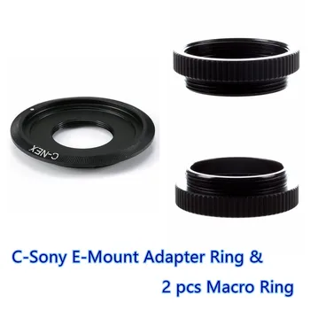 35 mm F1.6 CCTV Objektiv C Nastavek Za Sony A6500 A6400 A6300 A6000 A5100 A5000 NEX-6 NEX-7 NEX-5T NEX-5R NEX-3N APS-C E-Mount NEX