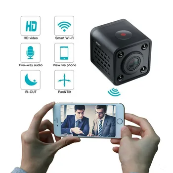 HDQ9 WiFi, Mini Kamero 1080P Full HD Brezžično Kamero z Night Vision Senzor Gibanja DV DVR Avdio Video Snemalnik Mikro Kamero