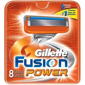 Gillette Fusion Power zamenjava britev kasete 8 Kos
