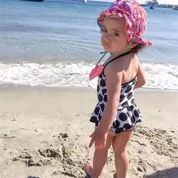 Otrok Baby Dekle Kopalke Lok Pik, Natisnjene Povodcem En Kos Kopalke Bikini Kopalke Kopalke, Kopalke Dekleta Plažo Kopalke