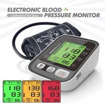 KIUZOU [new】cofoe smart 3 osvetljen kazalniki samodejno roko krvni tlak monitor usb srčni utrip tracker