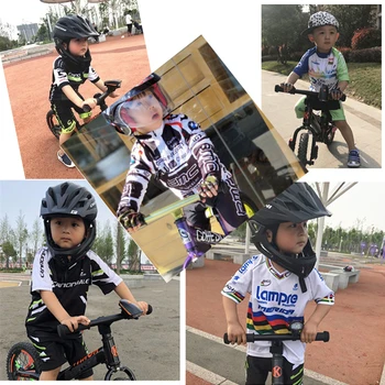 Dekleta kolesarjenje oblačila 2020 Risanka Otroke Kolo Nositi Poleti Kolo Jersey Quick-Dry Kolo Jersey Set ropa ciclismo mujer