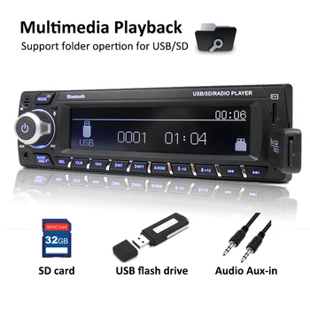 DAB Plus Avto Radio 1 Din RDS, MP3 Avdio Predvajalnik Bluetooth A2DP FM AM App Nadzor USB TF ISO Stereo Sistem, Vodja Enote PHYEE 1089DAB