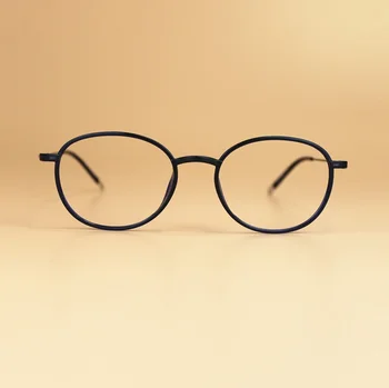 širina-135 ultra lahka majhen obraz ženske okvir očala pomnilnik ogljikovih volfram jekla tanke tempelj kratkovidnost optični ženska očala