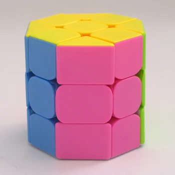 QIYI Octagon Valj, Kocka Stickerless Kocka Hitrost Twist Puzzle Izobraževalne Igrače Cubo Magico Igrače Za Otroke, Otroci