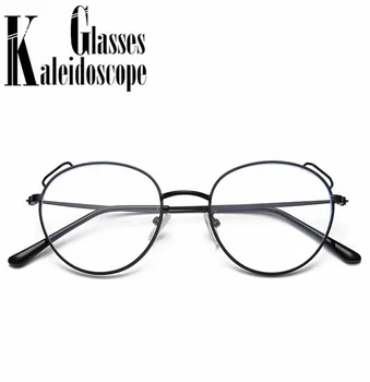 Anti-modra svetloba Očal Okvir Ženske Osebnosti Trend Jasno Objektiv ponaredek Očala Moških Kratkovidnost Očala Okvirji Retro Optičnih Očal
