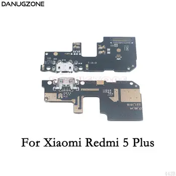 30PCS/Veliko Za Xiaomi Redmi 5 Plus USB Polnjenje Dock Vmesnik Vtičnico, Jack Vtič Priključek za Polnjenje Odbor Flex Kabel