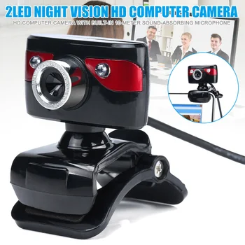 New Vroče HD Webcam Pretakanje Spletna Kamera z Mikrofonom 12 MP Kamero za igre na Srečo Konference