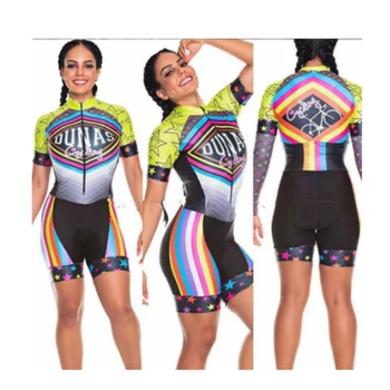 Ženske profesionalna Triatlon Kratek Sleeve Kolesarjenje Jersey Določa Skinsuit Maillot Ropa Ciclismo ženska Oblačila Kolo Jumpsuit2020