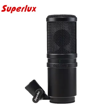 Superlux E205 Super cardioid kondenzator mikrofon za snemanje priporočamo za uporabo studio