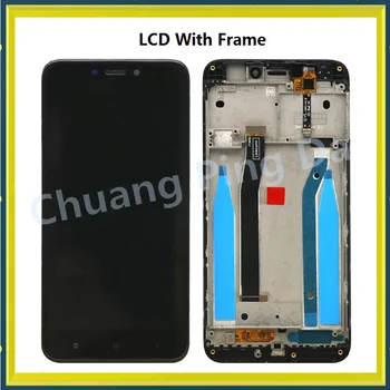 Za Xiaomi Redmi 4X LCD-Zaslon, Zaslon na Dotik, Računalnike Zbora Za Xiaomi Redmi 4X LCD z Okvirjem Zamenjava Črna/Bela/Zlata