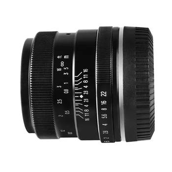 PERGEAR 35mm F1.2 Velike Zaslonke, Ročno Ostrenje Fiksni Objektiv za Fuji X & M4/3 Kamere za Nikon Z Mount APS-C Mirrorless Fotoaparat Z50