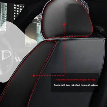 KADULEE usnjenih avtomobilskih sedežnih prevlek Za audi a3 8p 8l sportback v7 2007 v5 a4 b7 avant a6 c5 avant a5 a1 q2 q3 sedeži accessori