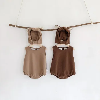MILANCEL 2020 baby bodysuits krzno podloga za malčke boys oblačila živali slog malčka dekleta enem kosu korejski baby obleko s klobuk