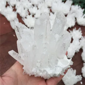 Naravno Rock Quartz Crystal Grozdov Jasno, Kristalno Mineralnih Vzorcu Doma Dekoracijo Zdravljenje Gemstone
