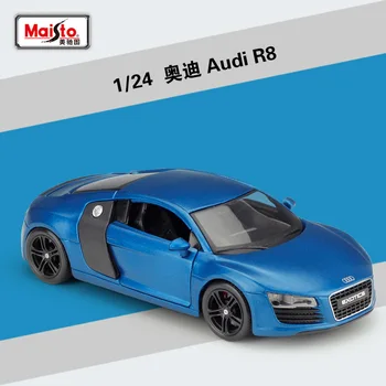 Maisto 1:24 Audi R8 športni avto spremenjeno različico simulacije zlitine modela avtomobila dekoracijo zbirka darilo igrača