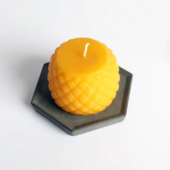 Geometrijske sveča silikonsko plesni ročno izdelane sveče plesni, čebelji vosek ročno izdelane sveče geometrijske plesni ustvarjalne gospodinjske sveče plesni