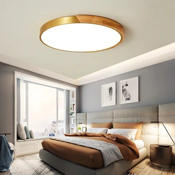Sodobna ultra-tanek LED stropna svetilka zlato nitko namestitev površine dnevna soba, spalnica daljinskim upravljalnikom doma dekoracijo