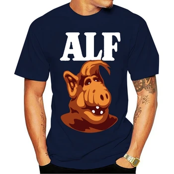 2021 Prosti čas, Moda bombaž O-vratu T-shirt Alf tv mostrar retro masculina s m l xl 3xl 2xl orgulho da criatura