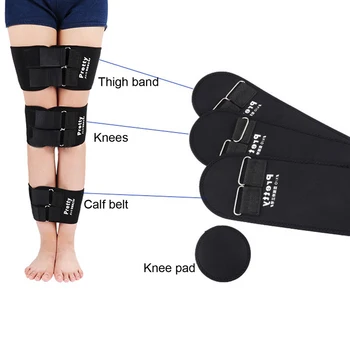 Novo popravljanje stegno O-vrsta Noge Ortopedije odraslih trak držo korektor x-type noge pasovi za ženske enostavno krivulje elastični povoj