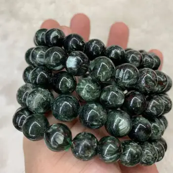 Ruski Seraphinite (Clinochlore) kamen kroglice zapestnica naravne energije gemstone zapestnica za žensko, za darilo trgovini !