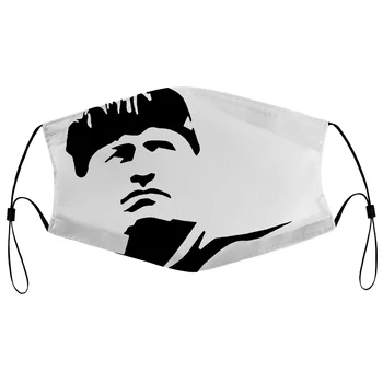 Prah masko s filtrom Smešno Moških bela Črna B Mussolini italijanski politik, Tiskano