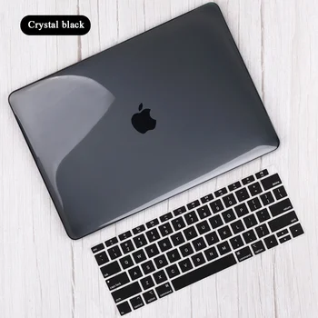 Laptop Primeru za Apple MacBook Air 13/11-Palčni/MacBook Pro 13/15/16 Palec/Macbook 12 (A1534) Zaščitna Trdo Lupino +Tipkovnico Pokrov
