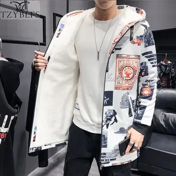 2020 mid-dolžina korejska različica trend lep jesenski in zimski plus žamet plus debelo priložnostne oblačila hooded