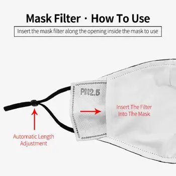 Junak Maske, maske za obraz Film Cosplay Kostum za Odrasle Moda Dustproof Ponovno Stroj Usta Maske Z Filtri Proti Prahu PM2.5