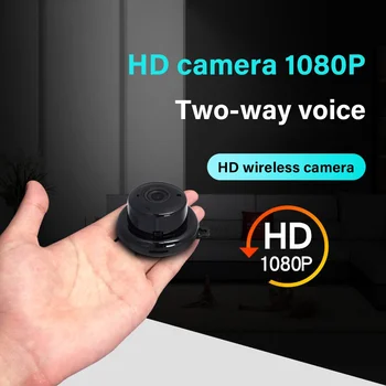 Wsdcam Home Security MINI WIFI 1080P IP Kamera Brezžična Majhne CCTV Ir Nočno Vizijo Zaznavanje Gibanja SD Kartico v Režo za Audio APLIKACIJE