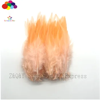 Naravni 100 KOZARCEV piščanec pero 12-15 CM (5-6 cm), barvane enobarvni DIY plovila, nakit, oblačila uspešnosti obleke perja