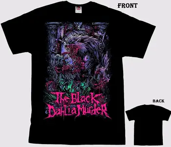 The Black Dahlia Umor Wolfman Ameriški Metal Band Majica s kratkimi rokavi Velikosti S 6Xl